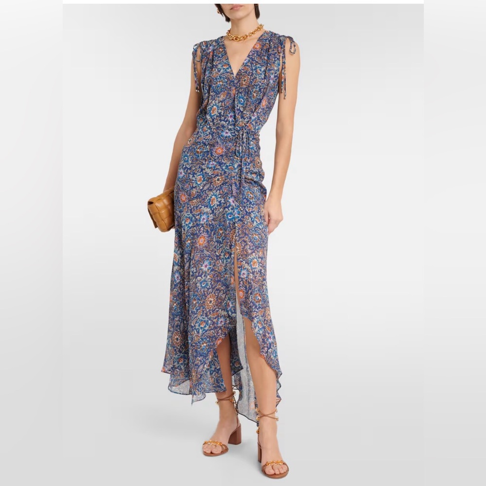 Veronica Beard Blue Floral Dress